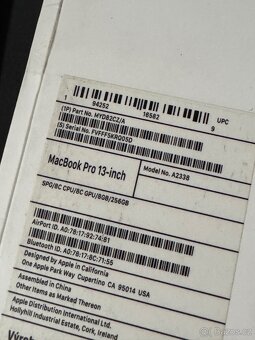Apple Macbook Pro M1 2020 256GB/8GB - 4