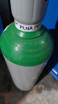 Plná tlaková lahev s ARGON 20lit / 150bar. - 4