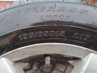 Zimní kola Bridgestone Blizzak LM005 195/65 R15 min. nájezd - 4