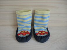 Protiskluzové capáčky s kůží - auto - Playshoes - 4