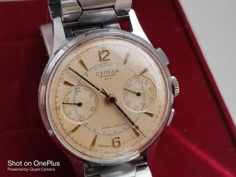 VYHLEDÁVANY CHRONOGRAF STRELA - ŠIP - ALEXEJ LEONOV CCA 1965 - 4