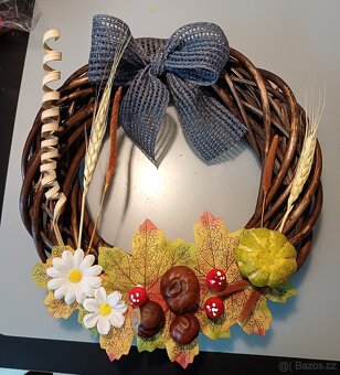 Dušičkové či podzimní věnce - 4