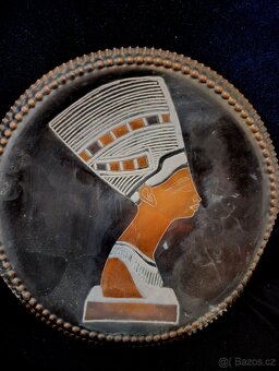 3 plechové egyptské obrazy - 4