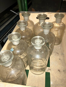 Historické zavařovací sklenice se skleněným víkem - 4