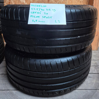 sleva Michelin 225/40 ZR 19, Pilot sport - 4