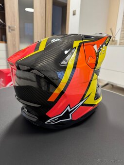 MX helma Alpinestars Supertech S-M10 Carbon - 4