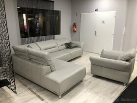 Luxusní kožená sedací souprava Phase LUXURY - 4