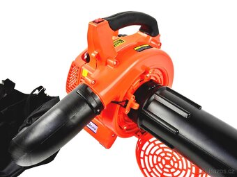Benzinové motorové dmychadlo fukar vysavač drtič listí - 4