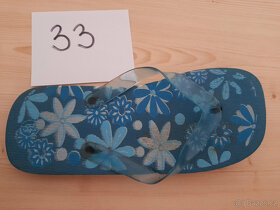 Dívčí boty vel.33 - 4 páry - 4