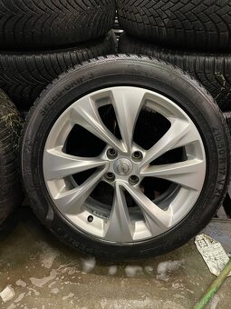 4x108 R17 6,5J ET20 Opel Crossland X + 215/50 R17 zimné - 4