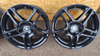 Alu kola 5X112 , 16,Superb 2,Yeti - TOP STAV - 4