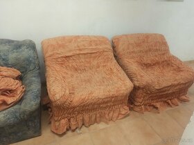 Pohovka + 2x křeslo - 4
