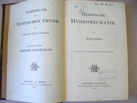 Sbírka starožitných německých knih Fyzika technika - 4