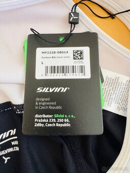 PÁNSKÉ CYKLO KALHOTY SILVINI MP2228 FORTORE - NOVÉ - 4