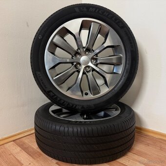 JEEP CHEROKEE 5x110 R19 ET41+LETNÍ 235/50R19 6,5mm - 4