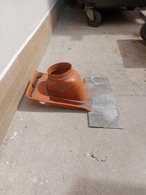 Střešní průchodky na turbo kotel 125mm - 4