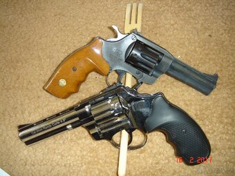 Prodám zánovní flobert revolver ALFA 441 v chromu, skupina D - 4