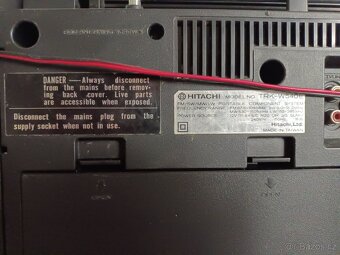 Hitachi TRK 540 E radiomagnetofon retro 2 kazeťák - 4