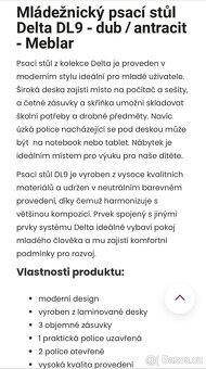 Dětský pracovní stůl - 4