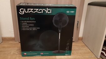 Stojanový ventilátor Guzzanti GZ 1401 - ZÁRUKA 1 rok - 4