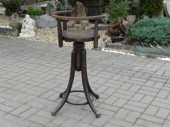 Staré dětské otočné křesílko thonet - 4
