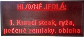 VELKÁ PROGRAMOVATELNÁ SVĚTELNÁ REKLAMA LED PANEL DISPLEJ - 4