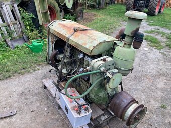 Motor Perkins 6.354 – funkční, startuje, z Claas Matador Gig - 4