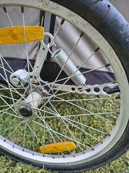 Vozík za kolo pro až 2 děti - 4