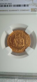 Svatováclavský dukát 1924 NGC MS62 - 4