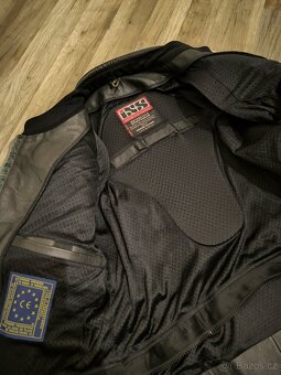 Kožená dvojdílná moto kombinéza - 4