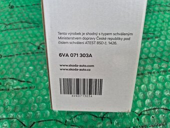 Škoda Fabia ozdobné prahové lišty 6VA071303A - 4