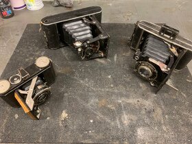 staré fotografické měchýře - fotoaparáty funkční zachovalé - 4