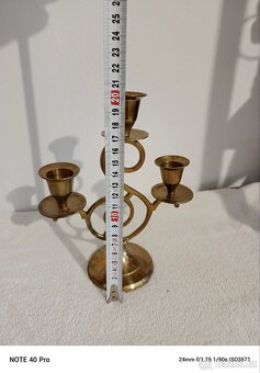 Mosazný svícen - 4