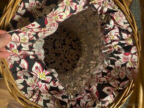 Proutěný koš na prádlo - 4