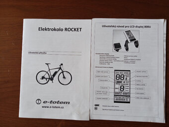 Prodám trekové elektrokolo Rocket e-totem - 4