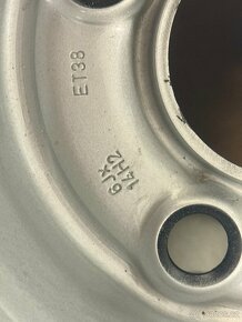 SCIROCCO ocelový disk 6,0Jx14" ET38 LK100 - 4