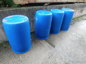 Sudy plastové 200 litrů na dešťovou vodu za  500 kč - 4