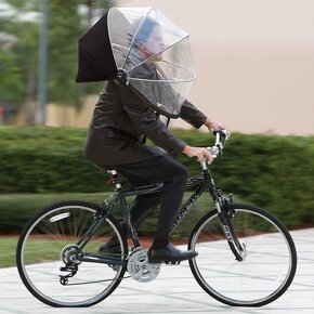 Deštník pro volné ruce UNBRELLA - 4