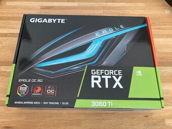 Zánovní NVIDIA GeForce RTX 3060 TI EAGLE OC 8GB - 4