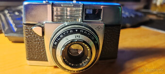 Vintage fotoaparát Agfa Silette Rapid F Film 1950 2,8 45mm - 4