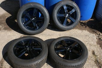 krasna cerna alu kola Ford a letni 215/55R16 2ks jsou nove - 4