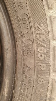 Celoroční pneu 215/65r16 C - 4