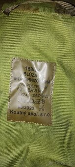 Kalhoty army celoroční 176/78 blůza 158/92 - 4