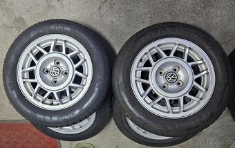 Alu kola 4x100 R14 Letní pneu 185/60/R14 - 4