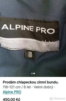 Dětská zimni bunda a kalhoty - 4
