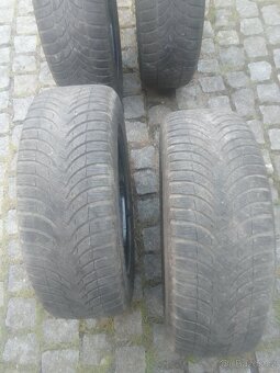 Kompletní kola - zimní na Opel Zafira B - 205/55 R16 - 4
