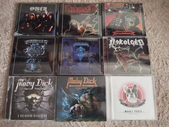 Maďarské CD Metal,Rock 1 - 4