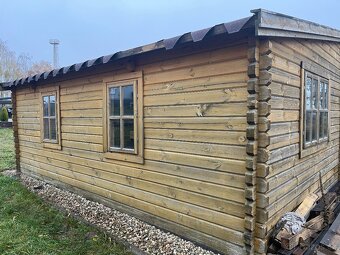 Dřevěný srub - severské dřevo smrk - 4