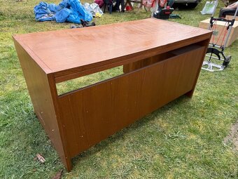 Stylový dřevěný psací stůl se šuplíky 150×75 cm - 4