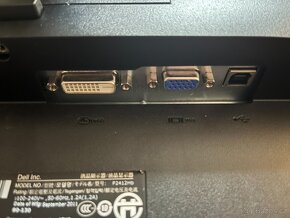 24" LCD Monitor Dell P2412Hb LED TN FHD 1920X1080 - 4